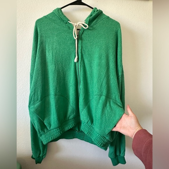 Free People Tops - Free People comfy zip up jacket